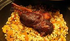 Steal This Recipe� Braised Moroccan Lamb Shank with Couscous | Viand, Chicago