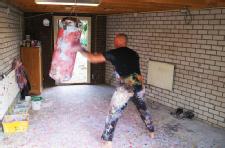 Boxing Painter Is A Hit In The Art World