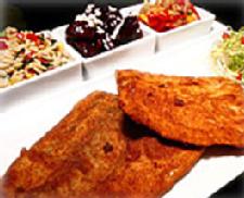 Steal This Recipe� Breaded Barramundi with Roasted Corn & Orzo, Sweet Chili Relish, Roasted Beets & Pumpkin Seeds |Bondi Road