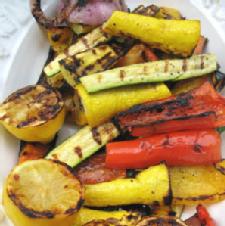 Chef Jamie's Summer Grilled Vegetables with Parmesan & Honey