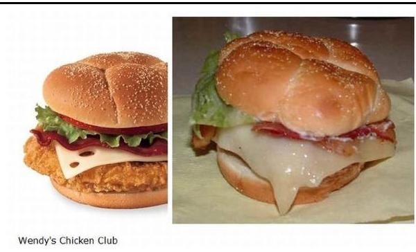 Fast Food: Advertised vs. Reality