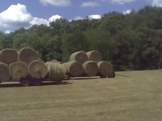 Haying on Doug's Farm