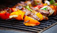 Steal This Recipe� Lamb Skewers with Garbanzo Bean Stew & Couscous | Luna Park, California