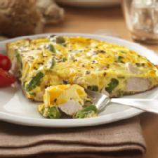 Leftover Turkey Frittata