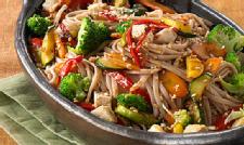 Steal This Recipe� Buckwheat Pasta with Tofu and Sesame Vegetables | Earthbound Farm's Farm Stand Caf�, Carmel, CA