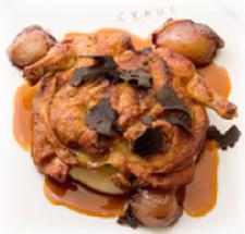 Steal This Recipe� Truffled Poussin w/ Potato Puree & Glazed Shallot | Cyrus Restaurant