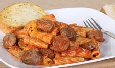 Steal This Recipe� Turkey Sausage with Rigatoni & Kale