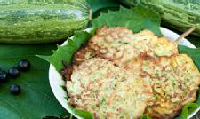 Steal This Recipe� Zucchini Pancakes with Yogurt Sauce